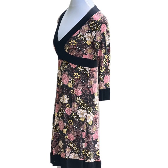 Ella Moss Dress Small Great Condition Black Trim - Picture 2 of 13